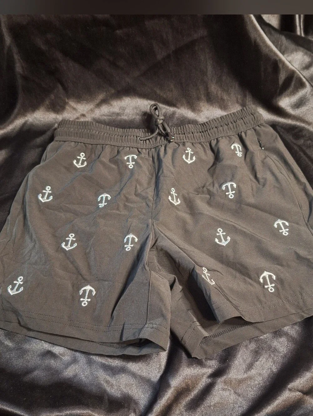 New Brisira Black Anchor Swim Suit~5
